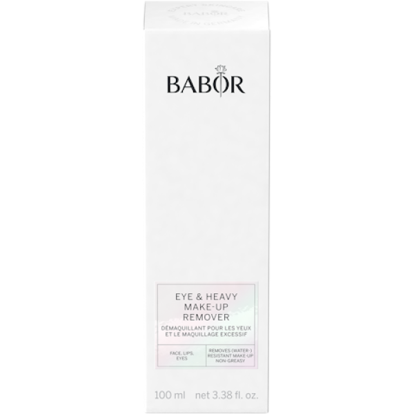 Ντεμακιγιάζ Babor Eye & Heavy Make Up Remover Για την περιοχή ματιών και αδιάβροχο μακιγιάζ 100mL