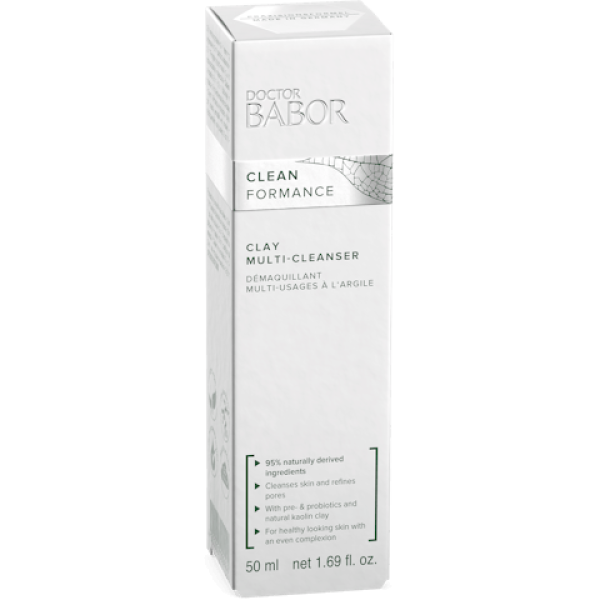 Καθαριστικό και μάσκα 2 σε 1 Babor Clay Multi Cleanser Για όλους τους τύπους δέρματος 50mL