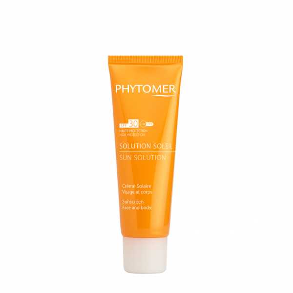 Αντηλιακή προσώπου και σώματος SPF 30 Phytomer SOLUTION SOLEIL Crème Solaire SPF30 Face & Body 125mL