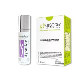 In & Out Θεραπεία Κατά Της Υπερμελάχρωσης Medicinus Hysodae Serum Intense 30mL + Glisodin Skin Brightening 60Κάψουλες